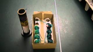 Mini Mortar Fireworks 1 inch aerial shells [upl. by Clauddetta214]