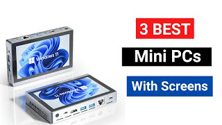 Top 3 Best Mini PC with Screen for 2025  Windows Tablet [upl. by Aihtnis]