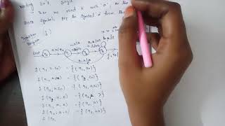 Construct a Push Down Automata for the language L a3n bn where n is greater than or equal to 1 [upl. by Oeram]