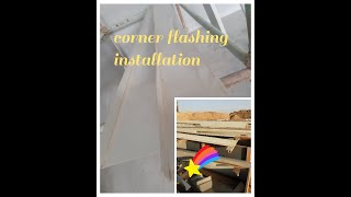 CW  15 How to fix corner flashing in the partition wall [upl. by Aivatnuhs]