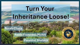 Turn Your Inheritance Loose  Parashat Shelach  Rabbi Francisco Moros  taklifeorg [upl. by Rheta67]