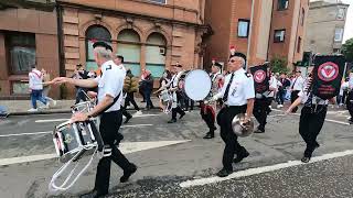 LEYTON ORIENT BUGLE BAND EDINBURGH 2024 [upl. by Steel711]