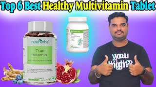 ✅ Top 6 Best Multivitamin tablets In India 2023 With Price Organic Multivitamin Review amp Comparison [upl. by Eyoj]