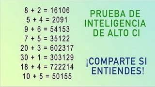 Resolver esta ecuación matemática simple podría significar que eres un genio [upl. by Goldshlag]