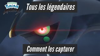 Guide  Capturer tous les pokémons légendaires dans Légendes Pokémon  Arceus [upl. by Aytac]