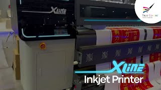 NEW XLine INKJET PRINTER🔥🔥 ✅ TRUE COLORS ECO SOLVENT PRINTER Ecosolvent EcoSolventPrinter [upl. by Saixela]