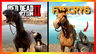 RDR2 vs FAR CRY 6  Ultimate FaceOff 🔥 [upl. by Hamlin948]