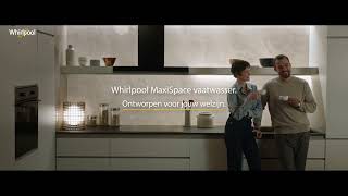 Whirlpool MaxiSpace vaatwasser met het grootste derde rek [upl. by Starinsky]