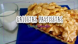 Galletas Pastisetas  FÁCIL  Dulce Desafío [upl. by Alegnasor]