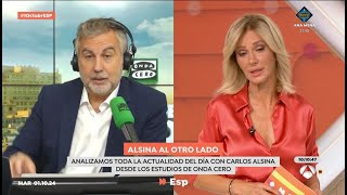 Alsina sobre el caso Begoña Gómez quotLo grave es que ministros alimentan esto de la conjuraquot [upl. by Diamante]