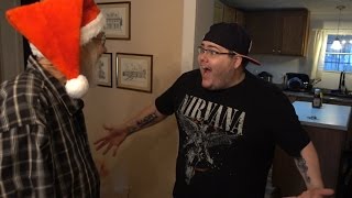 ANGRY GRANDPA WINS THE LOTTERY CHRISTMAS PRANK [upl. by Almeria535]