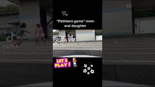 Playing Patintero  Filipino Game mom daughter [upl. by Eilesor]