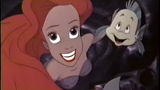 The Little Mermaid 1989 Trailer VHS Capture [upl. by Kerby12]