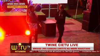 SINGLE L STAR EXQUISITE PERFORMANCE AT TWINE CIETU EVENT HELD AT CHECKMATE LOUNGE MERU [upl. by Enitsrik]