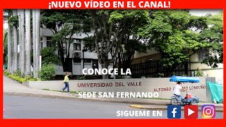 Univalle San Fernando Así Es La Sede San FernandoUnivalle Colombia [upl. by Tiossem]