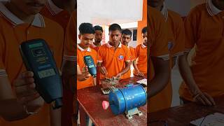 Tecometer motor speed measuring ITI practical electrician [upl. by Niawat742]