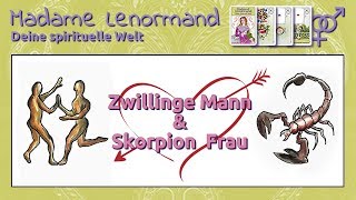 Zwillinge Mann amp Skorpion Frau Liebe und Partnerschaft [upl. by Gnel]