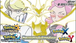 Pokemon XY amp USUM  Necrozma amp Elite Four Battle Music Mashup HQ [upl. by Amatruda]