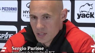 Sergio Parisse est content du RCT et pense déjà à la Rochelle [upl. by Baptlsta]