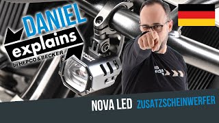 Daniel Explains Nova LED Zusatzscheinwerfer [upl. by Kariotta]