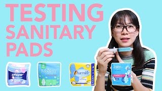 Testing Sanitary Pads [upl. by Ailecnarf]