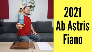 2021 Ab Astris Winery Fiano Wine Review [upl. by Haroved275]