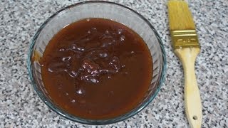 Salsa BBQ hecha en casa  Receta facil [upl. by Esylle]