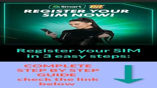 How to Register Smart SIM Card  Sim Card Registration Smart Philippines [upl. by Wendie940]