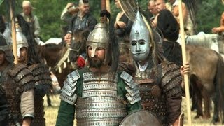 Ancient warriors ride in to celebrate Hungarian culture [upl. by Enigroeg101]