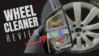 Meguiars Ultimate All Wheel Cleaner Review  Surprising Good [upl. by Asserrac]