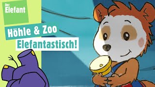 Bobo baut eine Höhle amp Bobo geht in den Zoo  Der Elefant  WDR [upl. by Anaul706]