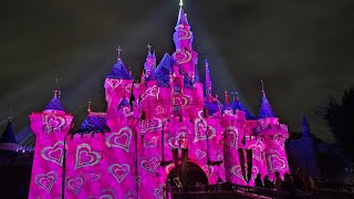 Live from Disneyland at Sweethearts Nite Disney After Dark Foods Giveaways Rides Characters [upl. by Ebocaj]