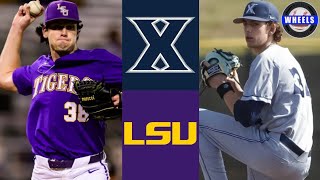 Xavier vs 3 LSU Highlights Game 1  2024 College Baseball Highlights [upl. by Sawyere]