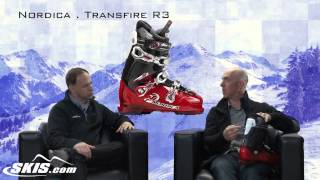 2014 Nordica Transfire R3 Mens Ski Boot Overview by SkisDOTcom [upl. by Ilsel]