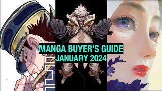 Manga Buyers Guide  Notable New Releases for January 2024 [upl. by Zetnahs]