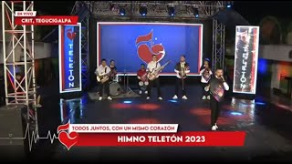 Presentación de Himno Teletón 2023 Honduras “Todos Juntos con un mismo Corazón” [upl. by Ecinreb]