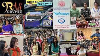 Biotech Fest 2024 Deptt of Biotechnology Panjab University organised in collaboration with Affiliat [upl. by Lesirg]