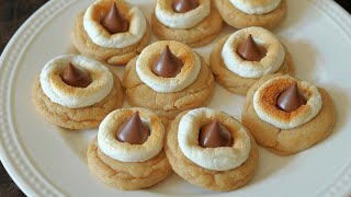 Easy Hershey Kiss Smores Cookies [upl. by Cristoforo675]