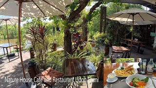 Nature House Cafe and Restaurant Udon Thani Thailand [upl. by Maltz]