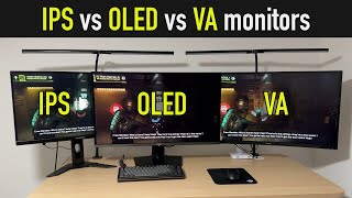 IPS vs OLED vs VA Gaming Monitors The Ultimate Comparison [upl. by Anauqaj]