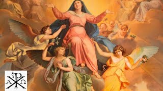 Assumption of the blessed Virgin Mary Catholic Hymn [upl. by Aynor855]