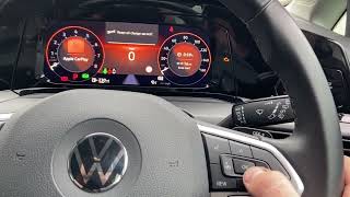 Vw Golf MK8 2021 2022 2023 Oil service and inspection reset procedure [upl. by Enyalb89]