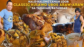 Lahat ng KLASEng laman loob ng BAKA at Kalabaw Sikat na KULAWO sa Tanauan 100 kilos ubos arawaraw [upl. by Ulric36]