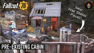 FALLOUT 76  PreExisting Cabin Camp [upl. by Drapehs142]