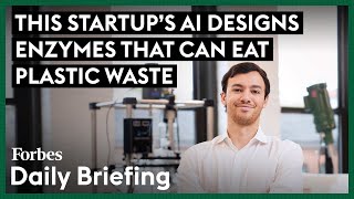 This Startups AI Designs Enzymes That Can Eat Plastic Waste [upl. by Ybab]