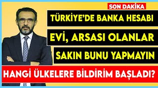 Otomatik finansal bilgi paylaşımı hangi ülkelere yapıldı Türkiyede banka hesabı olanlar ne yapmalı [upl. by Coffeng596]