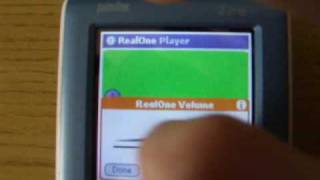 RealOne Player on Palm OS [upl. by Abihsot]