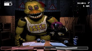 UnNightmare Chica in Five Nights at Freddys 2 FNaF 2 Mods [upl. by Ysabel]