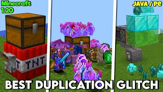 Duplication Glitch In Minecraft 120  Works In Server  🔥  JavaPe [upl. by Yeleen]