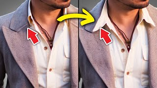 How To Style A Shirt Collar Over A Lapel Suit In 2024 [upl. by Moyer220]